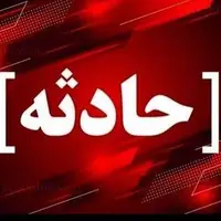 ترکیدگی لوله گاز در جاده مشهد به چناران