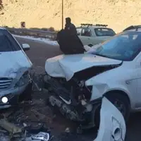 هشت مصدوم در پی تصادف در محور شوش به دزفول