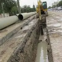اجرای شبکه فاضلاب در شهر کرمان از سر گرفته شد 