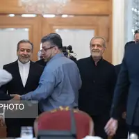 عکس/ نشست مشترک رئیس جمهور با مدیران ارشد وزارت امور خارجه