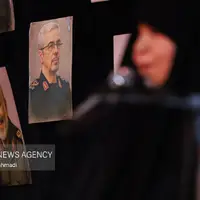عکس/ مراسم بزرگداشت اربعین مردان آسمانی