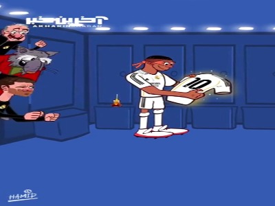 اثر جدید حمید سحری؛ امباپه، شماره ۱۰ جدید رئال مادرید