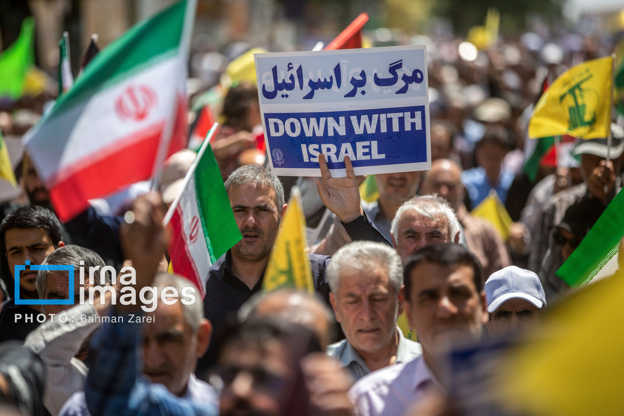 عکس/ راهپیمایی «جمعه‌ های خشم و نصر» در سراسر کشور