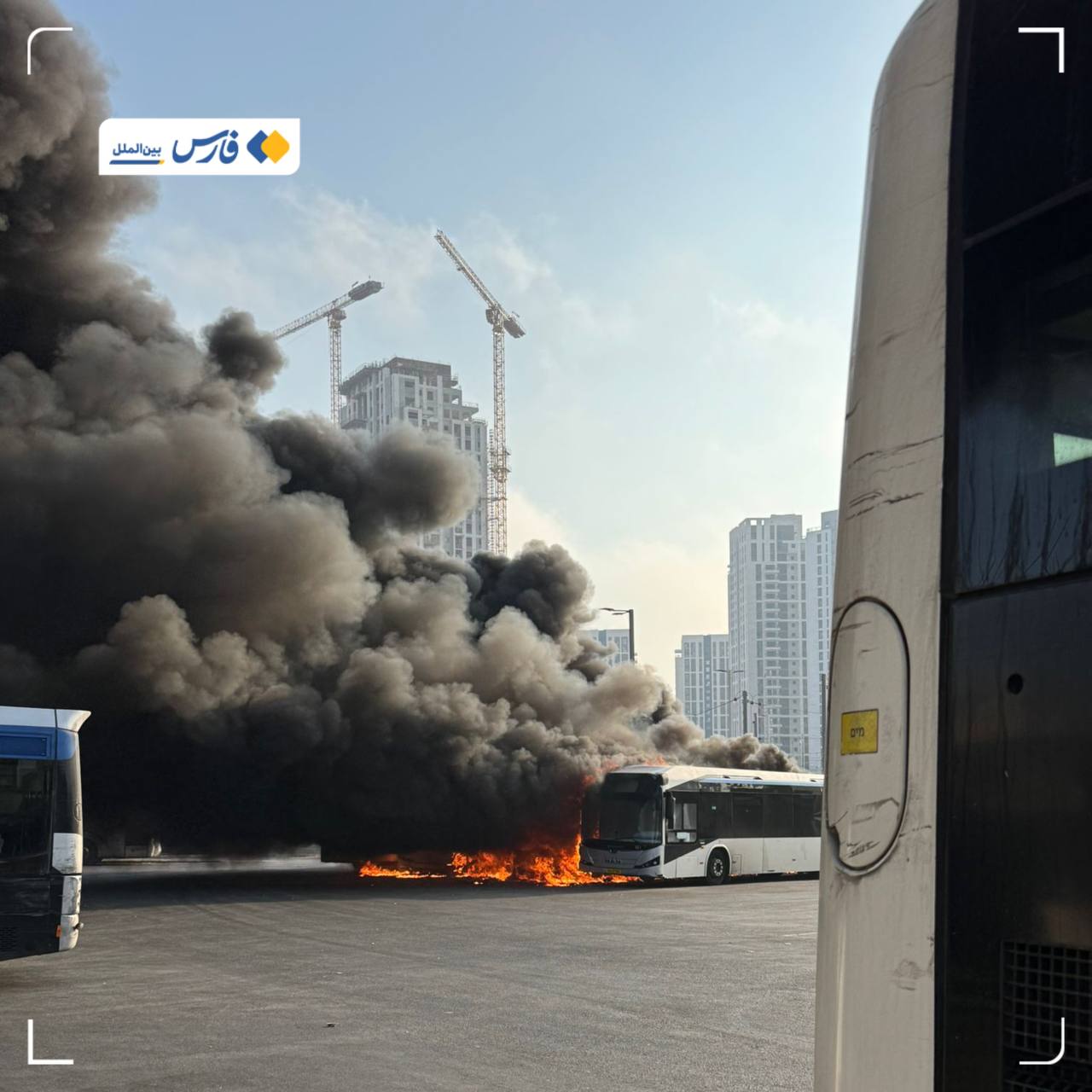 انفجار اتوبوس در تل‌آویو؛ یک صهیونیست به هلاکت رسید