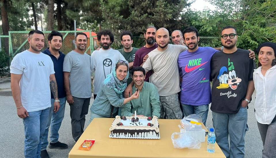 جشن صمیمانه عوامل «تاسیان» بعد از اتمام سریال