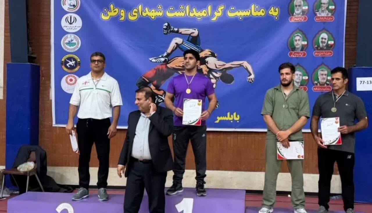 کشتیگیر طلایی دزفول، پرچم دار ایران در المپیک ناشنوایان شد