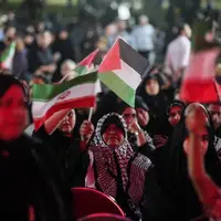 حمایت شهروندان از مردم مظلوم غزه در سومین رویداد آئینی «محرم شهر» 