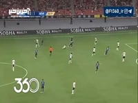 گل اول آرسنال به نیوکاسل توسط میکل مرینو