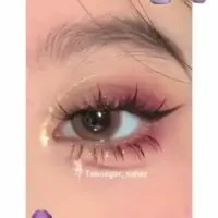 ایده مکاپ چشم با سایه صورتی!