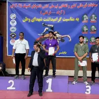 کشتی‌گیر طلایی دزفول، پرچم دار ایران در المپیک ناشنوایان شد