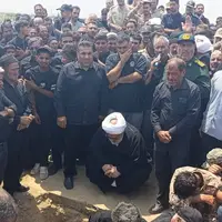 شهید حادثه پایگاه مرزی سردشت در زادگاهش به خاک سپرده شد