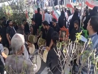 دمام‌زنی زاهدانی‌ها در سوگ شهدای حادثه تروریستی