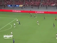 گل سوم آرسنال توسط به نیوکاسل اودگارد