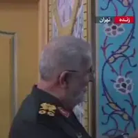 حضور فرمانده کل سپاه در مراسم گرامیداشت شهدای اقتدار نیروی زمینی سپاه