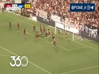 گل اول بارسلونا به ویسل کوبه توسط اریک گارسیا 