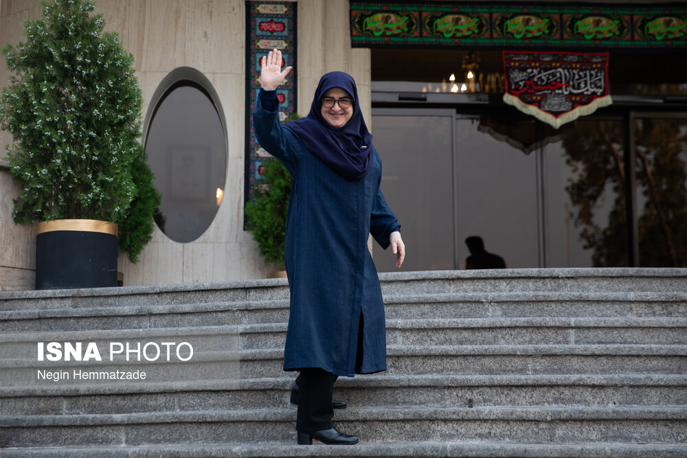 عکس/ جلسه پرسش و پاسخ اعضای هیات دولت با خبرنگاران