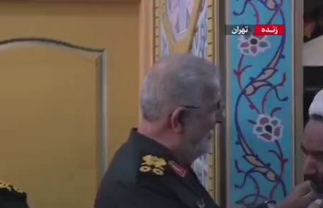 حضور فرمانده کل سپاه در مراسم گرامیداشت شهدای اقتدار نیروی زمینی سپاه