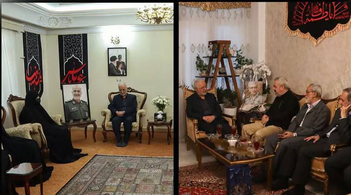 دیدار وزیر کشور با خانواده‌های دو سپهبد شهید؛ وزیر کشور از شهیدان سلامی و باقری تجلیل کرد