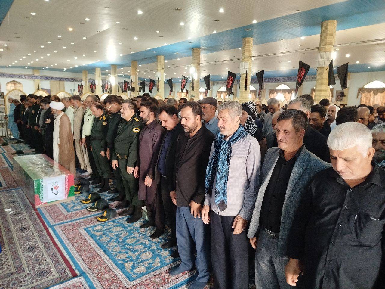 تشییع پیکر شهید حسینعلی نوری در زابل