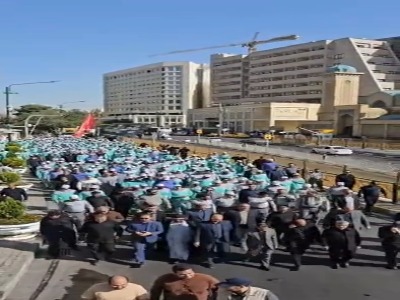 اذن خدمت پاکبانان مشهدی از امام رضا(ع) برای حضور در اربعین