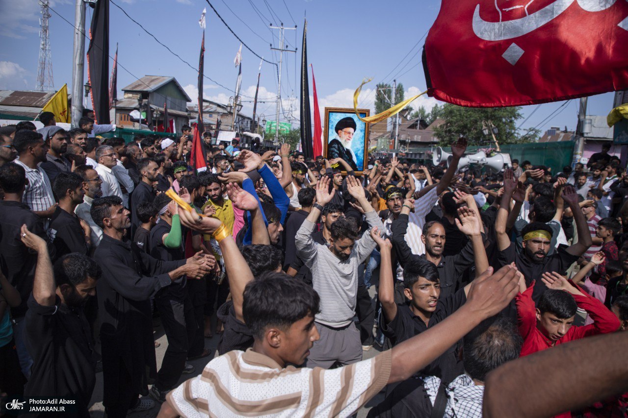  عزاداری هزاران کشمیری به‌مناسبت اول ماہ صفر