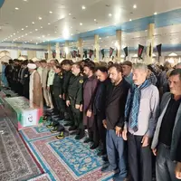 تشییع پیکر شهید حسینعلی نوری در زابل
