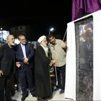 رونمایی از از تندیس امام‌جمعه فقید کرمان
