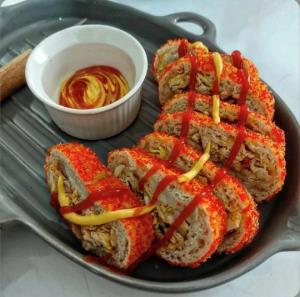 از شما/رولت مرغ و قارچ😋