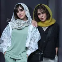 چهره ها/ نگار نیکدل و الهام اخوان در یک قاب قرار گرفتند