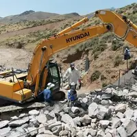 سیل‌بند سزنق به ایستگاه پایانی رسید