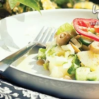 سالاد سیب‌زمینی ایتالیایی، رژیمی شکم‌ پرکن