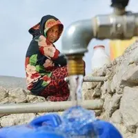روستایی با ۱۳۰ خانوار که فقط ۴ ساعت در هفته آب دارد