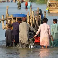 خرابی‌های سیل اخیر در پاکستان با بیش از ۹۰۰ کشته و زخمی