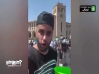 حرکت عجیب هوادار پرسپولیس مقابل مظفری زاده مدیرعامل تراکتور در خارج از کشور