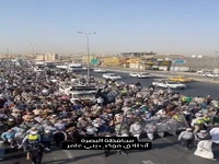 آغاز پیاده‌روی یکی از بزرگترین موکب‌های بصره به سوی کربلا