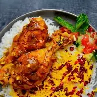 زرشک پلو با مرغ خوش طعم و مجلسی!