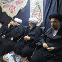  عزاداری دهه اول ماه صفر در بیت مرحوم آیت الله حاج نصرالله شاه آبادی‎ (ره)