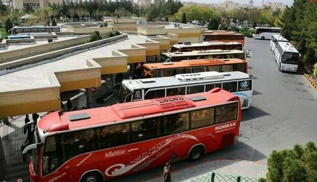 اعلام نرخ کرایه‌های اتوبوس سفر اربعین از اصفهان به مرزهای غربی