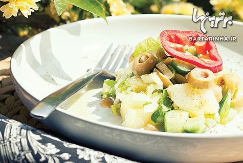سالاد سیبزمینی ایتالیایی، رژیمی شکم پرکن