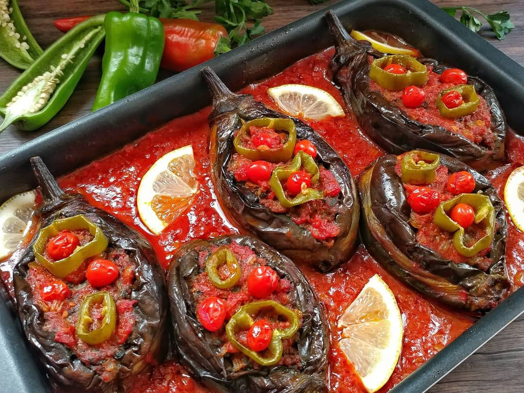 بادمجون شکم پر؛ یک وعده خوشمزگی