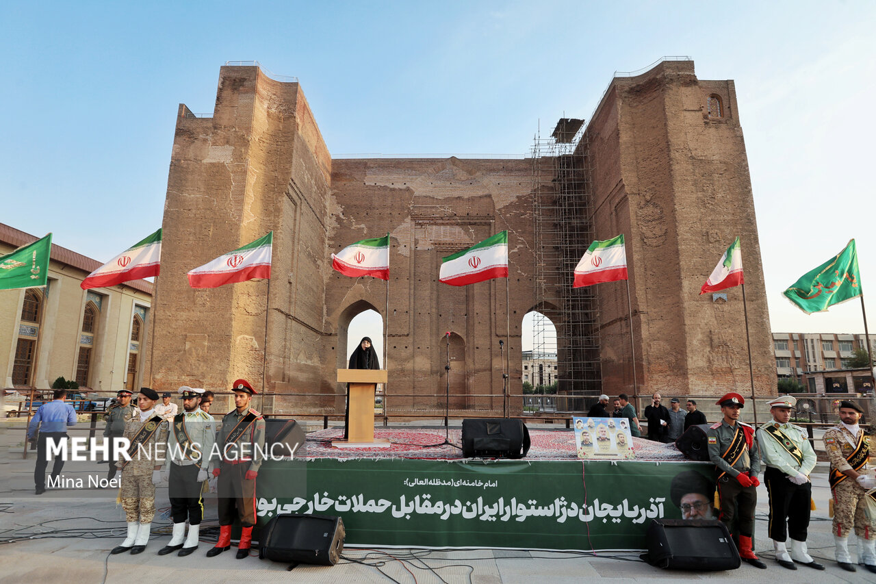 اربعین شهدای اقتدار در تبریز