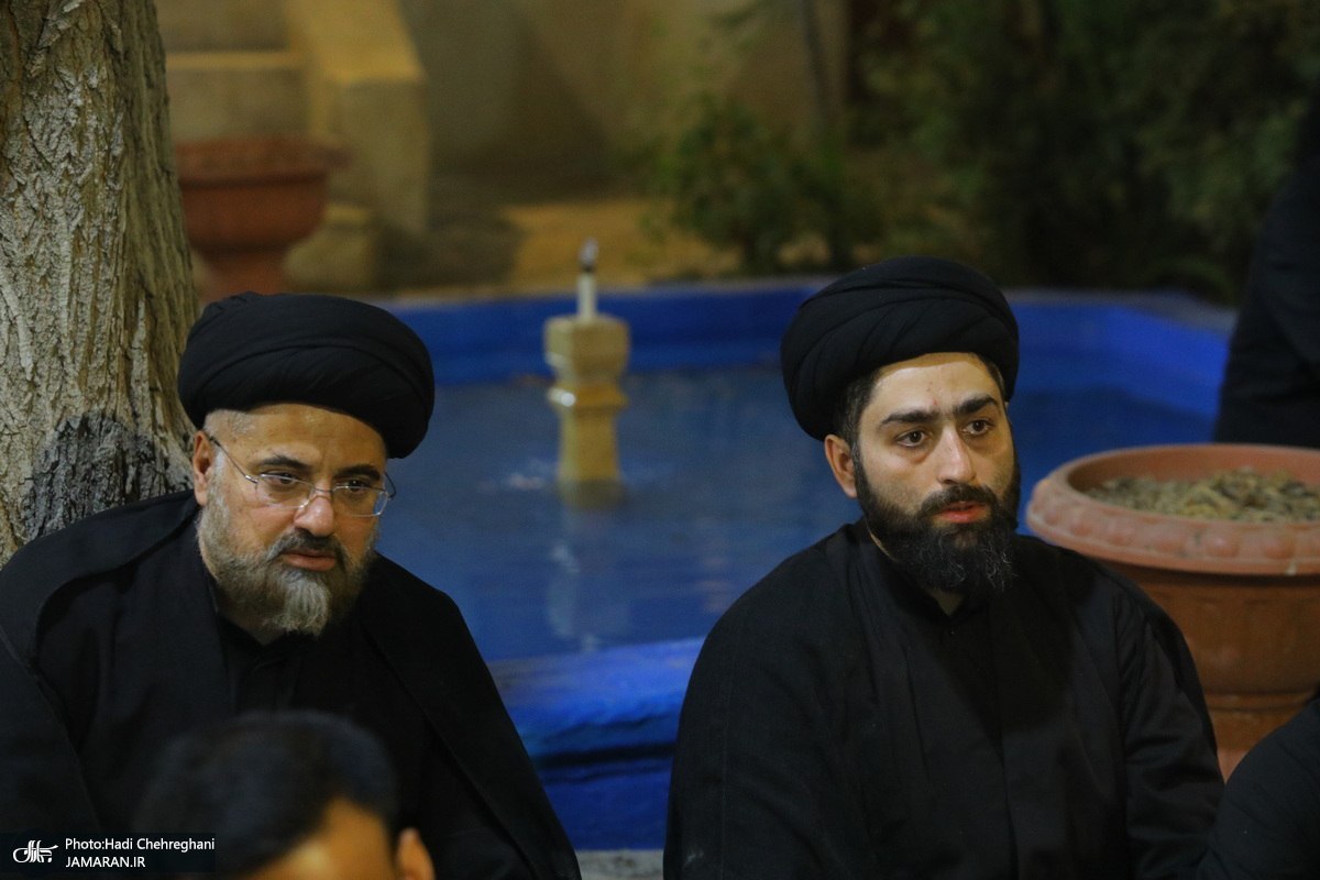  عزاداری دهه اول ماه صفر در بیت مرحوم آیت الله حاج نصرالله شاه آبادی‎ (ره)