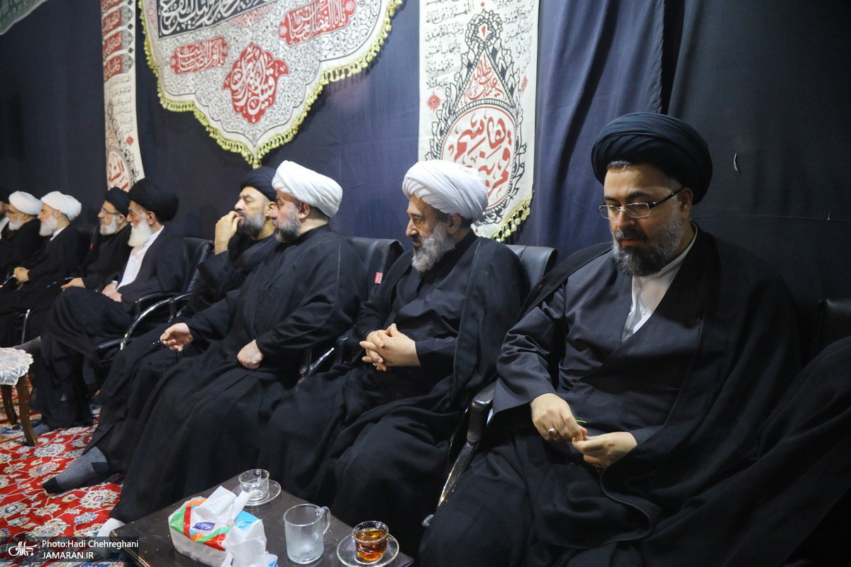  عزاداری دهه اول ماه صفر در بیت مرحوم آیت الله حاج نصرالله شاه آبادی‎ (ره)