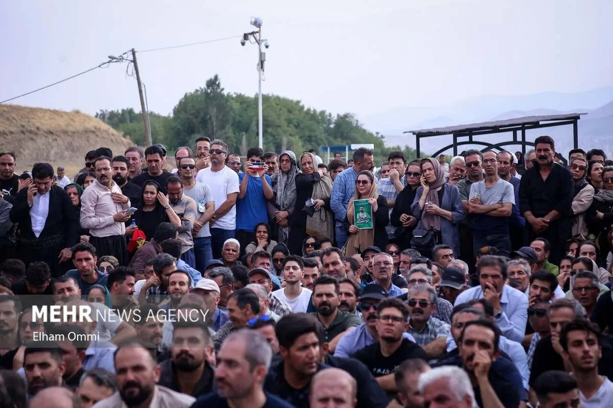 عکس/ وداع با «خبات امینی»؛ مردی که برای نجات طبیعت جانش را داد