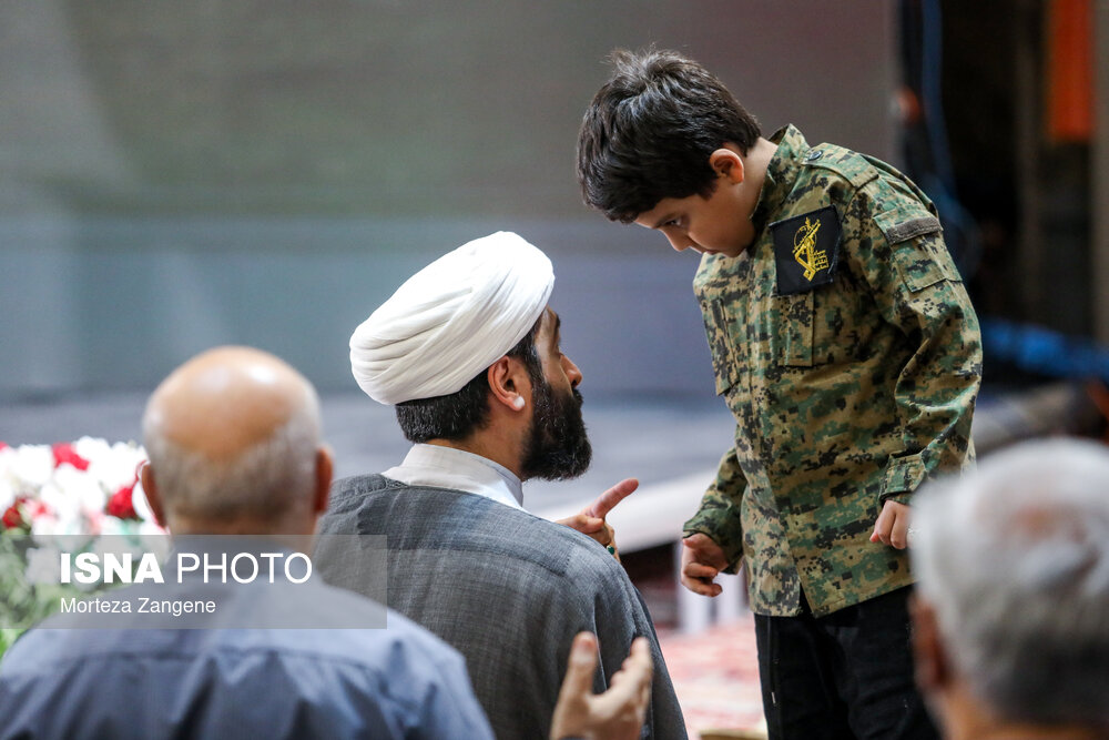 عکس/ مراسم سالگرد شهادت اسماعیل هنیه و چهلم سردار ایزدی