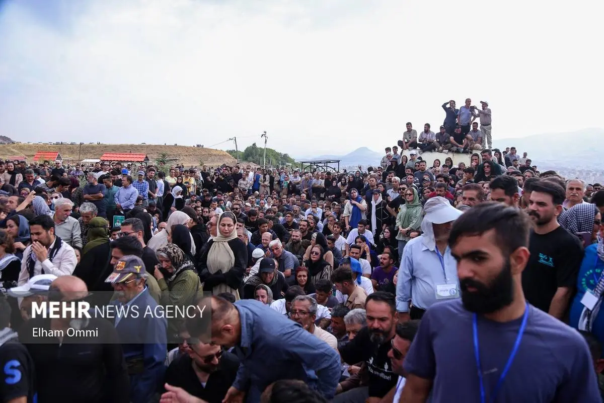 عکس/ وداع با «خبات امینی»؛ مردی که برای نجات طبیعت جانش را داد