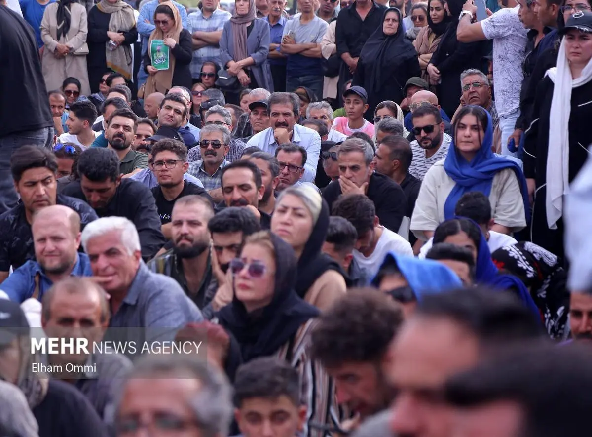 عکس/ وداع با «خبات امینی»؛ مردی که برای نجات طبیعت جانش را داد