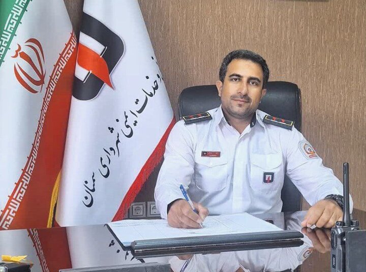 وقوع حریق در بالکن یک منزل مسکونی سمنان؛ حادثه مصدوم نداشت