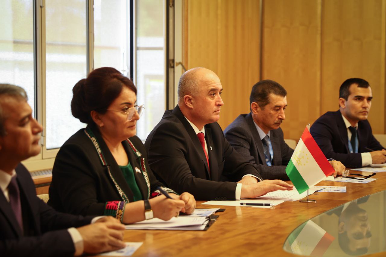 عکس/ دیدار و نشست قالیباف با رئیس مجلس جمهوری تاجیکستان
