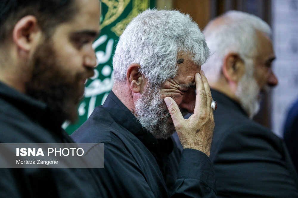 عکس/ مراسم سالگرد شهادت اسماعیل هنیه و چهلم سردار ایزدی